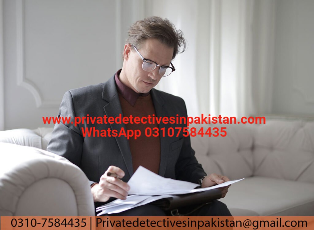 private detective in Pakistan