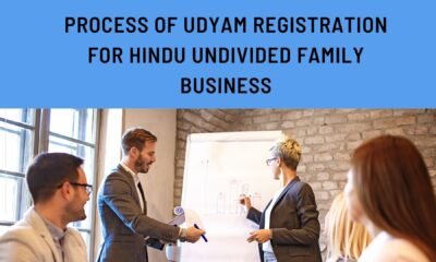 Process of Udyam Registration for Hindu Undivided Family Business