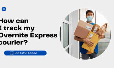 How can I track my Overnite Express courier Dopewope