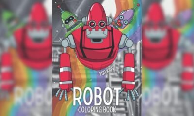 Robot Coloring Book for Kids