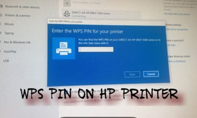 WPS Pin On HP Printer
