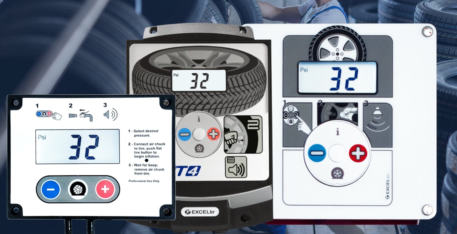 Automatic Tire Inflators Machine