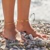 Silver anklets for women