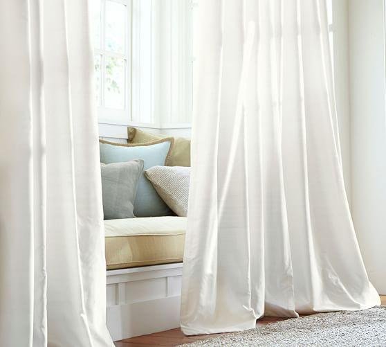 Silk Curtains decorate the look of your property