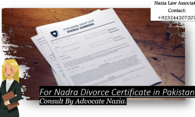 Islamic Divorce Registration Certificate