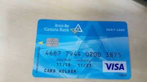 Canara Bank debit card