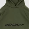 benjart coat and t-shirt