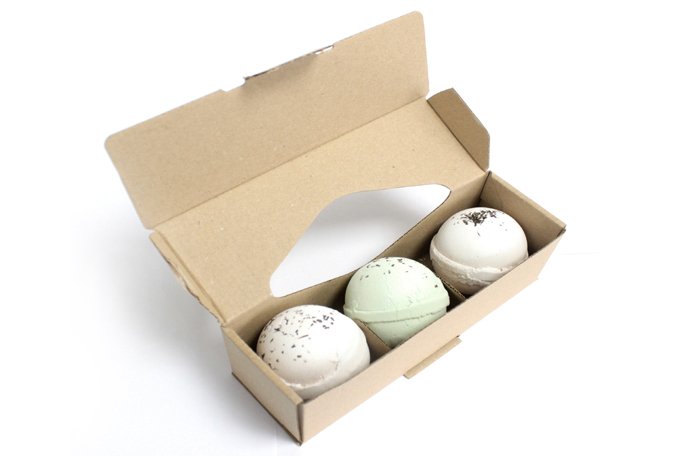 Custom bath bomb boxes