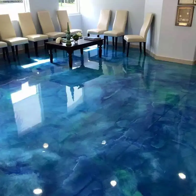 London's Epoxy Resin Flooring Artwork an Masterpiece Underfoot