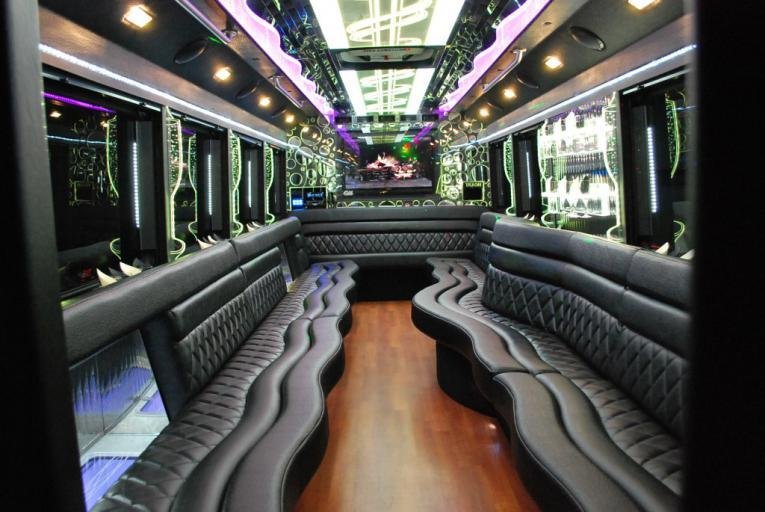 concert party bus hire charlotte